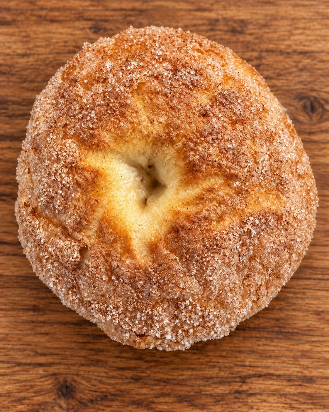 Cinnamon sugar bagel